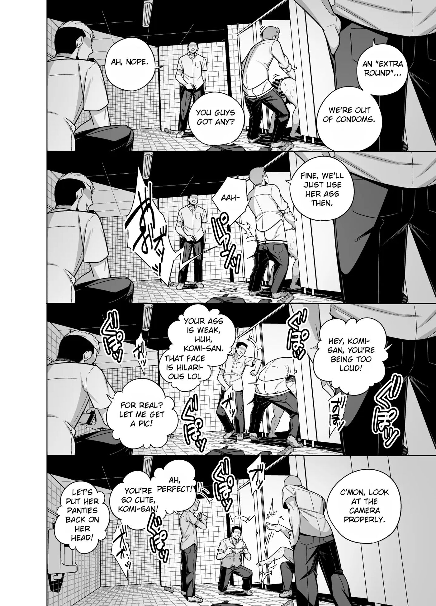 Komi-san Ntr Manga Chapter 1000 Page 14